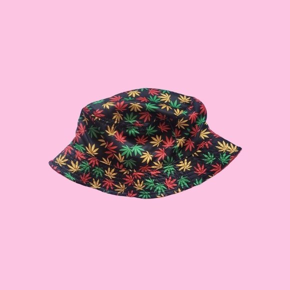 Reversible Flower Bucket Hat - Picture 1 of 3